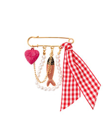 DECORATIVE BOW BROOCH · Прикраса для шкарпеток «Бант» — Multicolor