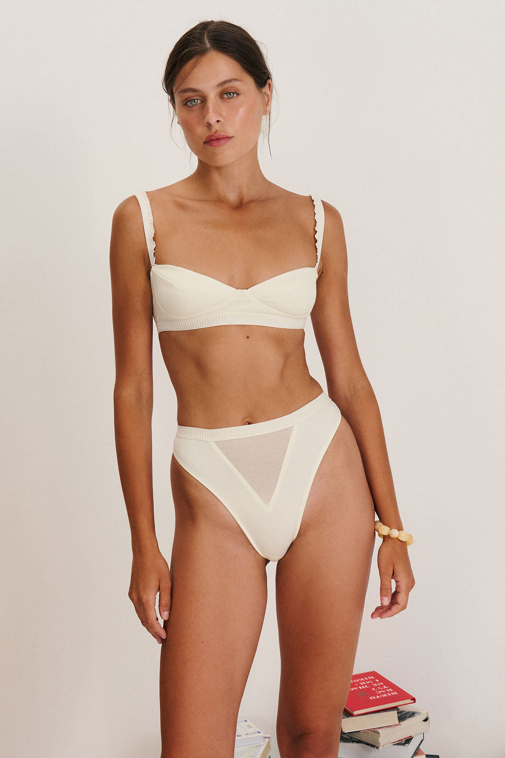 HONEY MOOD · Трусики бразильяни — Nude Milk