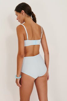 RIVIERA MOOD · Panties/shorts with velvet details — Sunday Blue