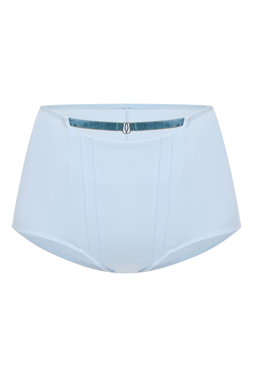 RIVIERA MOOD · Panties/shorts with velvet details — Sunday Blue