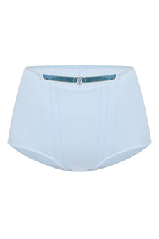 RIVIERA MOOD · Panties/shorts with velvet details — Sunday Blue